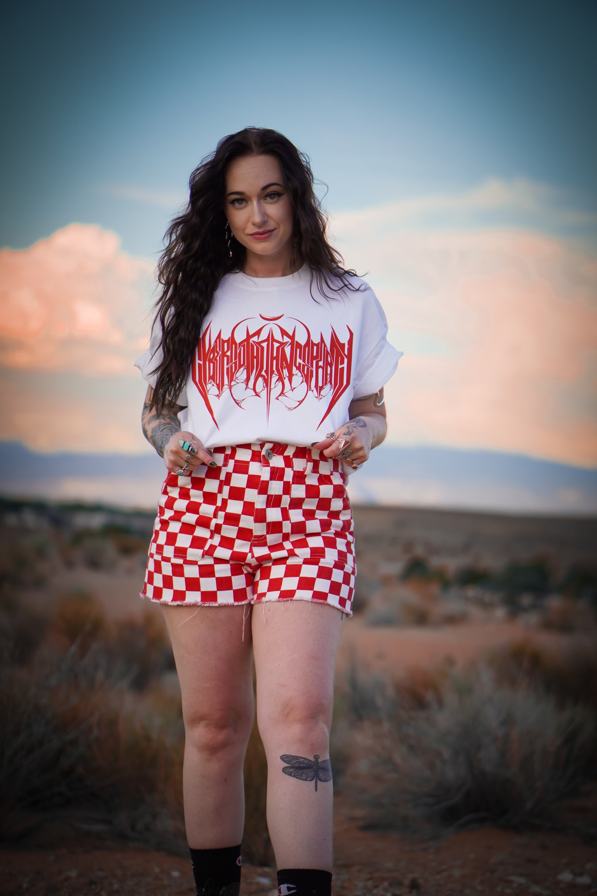 Logo White and Red
